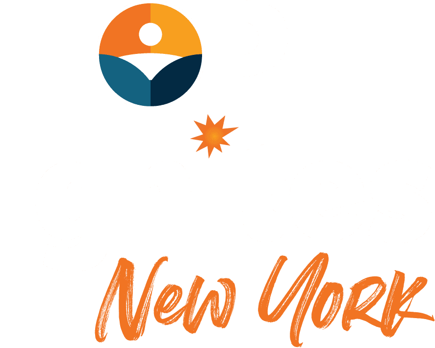Hope Ignites Stacked White Logo